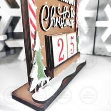 Load image into Gallery viewer, Gingerbread House Countdown to Christmas Shelf Sitter SVG File | Laser Cut File | Gingerbread SVG | Christmas laser cut File