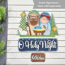 Load image into Gallery viewer, Add-on for Interchangeable Farmhouse Truck SVG | 12" and 24" Truck SVG | Nativity Manger Truck | Manger | Christmas Interchangeable SVG