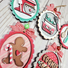 Load image into Gallery viewer, Baking Christmas Ornament Bundle SVG File | Laser Cut File | Christmas Ornaments | Ornament SVG | Gingerbread Christmas Ornaments SVG