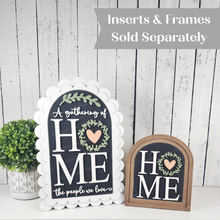 Load image into Gallery viewer, Interchangeable Large & Small Arched Boho Sign Insert | Home Sign | SVG Laser Cut File | Boho Signs | Seasonal Interchangeable SVG