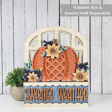 Load image into Gallery viewer, Cottage Window Box Base SVG | Interchangeable Shelf Sitter Laser Cut File (Digital Download)