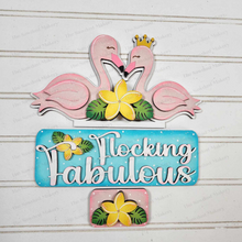 Load image into Gallery viewer, Add-on for Interchangeable Farmhouse Truck SVG | 12" and 24" Truck SVG | Flamingo Truck | Summer Truck Interchangeable SVG