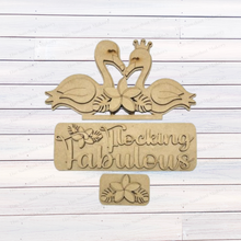 Load image into Gallery viewer, Add-on for Interchangeable Farmhouse Truck SVG | 12" and 24" Truck SVG | Flamingo Truck | Summer Truck Interchangeable SVG