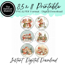 Load image into Gallery viewer, Christmas Mice Printable Vol 2