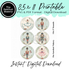 Load image into Gallery viewer, Nutcracker Vol 2  3" Round Printable