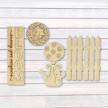 Load image into Gallery viewer, Barn Door Insert Add-on | Sunshine & Daisies Barn Door Insert | Seasonal Interchangeable Bundle | SVG Laser Cut File | Barn Door Farmhouse Decor