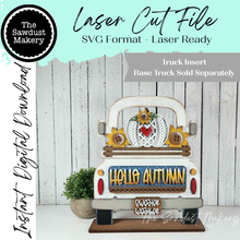 Load image into Gallery viewer, Add-on for Interchangeable Farmhouse Truck SVG | 12" and 24" Truck SVG | Sweater Pumpkin Truck | Pumpkin Truck Interchangeable svg