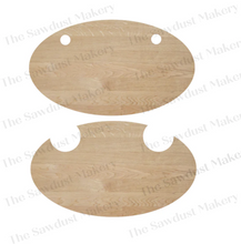 Load image into Gallery viewer, Happy Easter Bunny Ear Tag Door Hanger SVG File | Laser Cut File | Easter SVG File | Door Hanger SVG | Easter Bunny svg