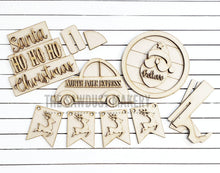 Load image into Gallery viewer, Santa Express SVG File | Laser Cut File | Glowforge | Santa Claus | Reindeer | Rudolph | Christmas VW Bug | Volkswagon Beetle svg