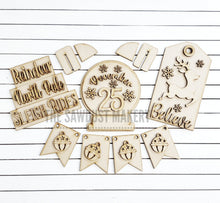 Load image into Gallery viewer, Reindeer North Pole SVG File | Laser Cut File | Glowforge | Santa Claus | Reindeer | Rudolph | North Pole Laser Cut File