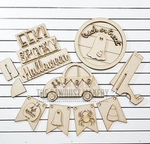Load image into Gallery viewer, Halloween Boo Bug SVG File | Laser Cut File | Glowforge | Halloween | Spooky | Ghost | VW Bug Laser Cut File