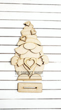 Load image into Gallery viewer, Valentine Standing Gnome SVG File | Hearts | Laser Cut File | Valentine's Day Gnome SVG File | SVG | Gnome | Gnome Shelf Sitter | Love svg