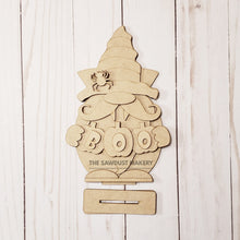 Load image into Gallery viewer, Vampire Gnome SVG File | Laser Cut File | Glowforge | Standing Vampire Gnome SVG File | SVG | Gnome Shelf Sitter | Boo | Halloween Gnome