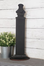 Load image into Gallery viewer, Large Sign Holder SVG | Large Post SVG | Laser Cut File | Small Wreath Holder SVG | Home Decor svg | Door Hanger Holder