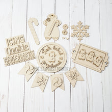 Load image into Gallery viewer, Fresh Baked Gingerbread SVG File | Laser Cut File | Glowforge | Gingerbread Cookie | Christmas | Candy Cane | Gingerbread Laser Cut File