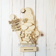 Load image into Gallery viewer, Santa Gnome SVG File | Laser Cut File | Standing Santa Gnome SVG File | Gnome | Gnome Shelf Sitter | North Pole Gnome SVG