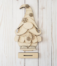 Load image into Gallery viewer, Hot Cocoa Gnome SVG File | Laser Cut File | Standing Hot Cocoa Gnome SVG File | Gnome | Gnome Shelf Sitter | Hot Cocoa Bar SVG