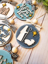 Load image into Gallery viewer, Nativity Christmas Ornament Bundle SVG File | Laser Cut File | Christmas Ornament Kit | Religious Ornaments | Nativity | Wisemen SVG