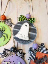 Load image into Gallery viewer, Halloween Ornament Bundle SVG File | Laser Cut File | Halloween Ornament Kit | Ornament SVG | Halloween svg | Trick or Treat Bag Tags