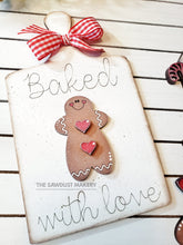 Load image into Gallery viewer, Gingerbread Baking SVG File | Laser Cut File | Glowforge | Gingerbread House | Christmas | Candy Cane | Gingerbread Laser Cut File