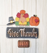 Load image into Gallery viewer, Add-on for Interchangeable Farmhouse Truck SVG | 12" and 24" Truck SVG | Thanksgiving Truck | Turkey | Truck Interchangeable SVG