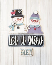 Load image into Gallery viewer, Add-on for Interchangeable Farmhouse Truck SVG | 12" and 24" Truck SVG | Let it Snow Truck | Snowman| Truck Interchangeable SVG