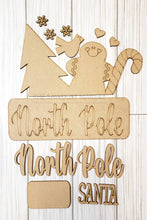 Load image into Gallery viewer, Add-on for Interchangeable Farmhouse Truck SVG | 12" and 24" Truck SVG | North Pole Christmas Truck | Santa | Christmas Interchangeable SVG