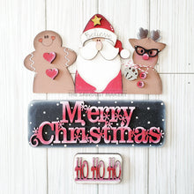 Load image into Gallery viewer, Add-on for Interchangeable Farmhouse Truck SVG | 12" and 24" Truck SVG | Merry Christmas Truck | Santa | Christmas Interchangeable SVG