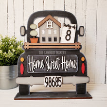 Load image into Gallery viewer, Farmhouse Truck SVG | Interchangeable Farmhouse Truck Starter | 12" and 24" Truck SVG | Laser Cut File | Interchangeable Truck SVG