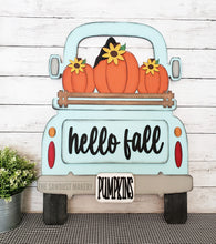 Load image into Gallery viewer, Add-on for Interchangeable Farmhouse Truck SVG | 12" and 24" Truck SVG | Fall Truck | Pumpkin Truck | Fall Interchangeable Digital File