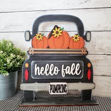 Load image into Gallery viewer, Add-on for Interchangeable Farmhouse Truck SVG | 12" and 24" Truck SVG | Fall Truck | Pumpkin Truck | Fall Interchangeable Digital File