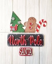 Load image into Gallery viewer, Add-on for Interchangeable Farmhouse Truck SVG | 12" and 24" Truck SVG | North Pole Christmas Truck | Santa | Christmas Interchangeable SVG