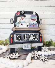Load image into Gallery viewer, Add-on for Interchangeable Farmhouse Truck SVG | 12" and 24" Truck SVG | Let it Snow Truck | Snowman| Truck Interchangeable SVG