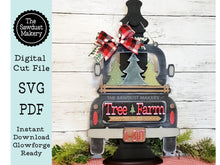 Load image into Gallery viewer, Add-on for Interchangeable Farmhouse Truck SVG | 12" and 24" Truck SVG | Tree Farm Truck | Christmas | Christmas Interchangeable SVG