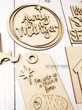 Load image into Gallery viewer, Nativity Tiered Tray SVG File | Laser Cut File | Away in a Manger | Nativity SVG | O Holy Night | Christmas SVG