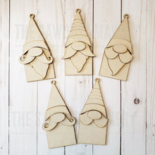 Load image into Gallery viewer, Build a Gnome Seasonal Bundle SVG File | Laser Cut File | Christmas Ornaments | Ornament SVG | Christmas svg | Gnomes SVG | Interchangeable