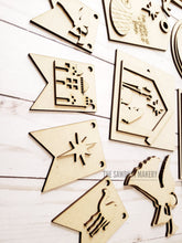 Load image into Gallery viewer, Nativity Tiered Tray SVG File | Laser Cut File | Away in a Manger | Nativity SVG | O Holy Night | Christmas SVG