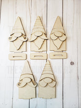 Load image into Gallery viewer, Build a Gnome Seasonal Bundle SVG File | Laser Cut File | Christmas Ornaments | Ornament SVG | Christmas svg | Gnomes SVG | Interchangeable