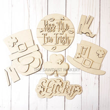 Load image into Gallery viewer, Lucky Leprechaun St. Patrick's Day SVG File | Lucky | Laser Cut File | Glowforge | Lucky SVG File | SVG | Kiss me I'm Irish