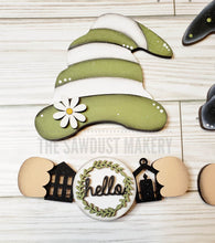 Load image into Gallery viewer, Interchangeable Gnome Boy & Girl Base SVG File | Laser Cut File | Gnome SVG File | SVG | Gnome | Gnome Shelf Sitter | Seasonal Gnome svg