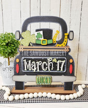 Load image into Gallery viewer, Add-on for Interchangeable Farmhouse Truck SVG | 12" and 24" Truck SVG | St. Patrick's Day Truck | Lucky | St. Patrick Interchangeable SVG