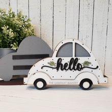 Load image into Gallery viewer, Interchangeable Car Base svg | Interchangeable Car Starter SVG | Laser Cut File | Interchangeable Seasonal Car Shelf Sitter