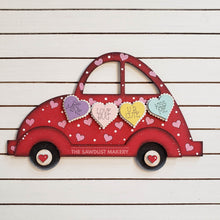 Load image into Gallery viewer, Add-on for Interchangeable Car Svg | Interchangeable Car SVG | Valentine Car SVG | Love Bug | Valentine Interchangeable SVG