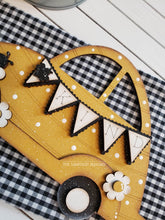 Load image into Gallery viewer, Add-on for Interchangeable Car Svg | Interchangeable Car SVG | Bee Kind Interchangeable car | Bee Bug | Bee Spring Interchangeable SVG