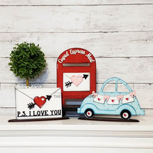 Load image into Gallery viewer, Standing Valentine Love Letter SVG File | Laser Cut File | Glowforge | Valentine Mailbox | Love Letter | Love SVG | Valentine SVG | Cupid