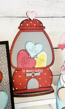 Load image into Gallery viewer, Standing I Chews You Gumball SVG File | Laser Cut File | Glowforge | Valentine Gnome SVG | Love SVG | Valentine svg | xoxo