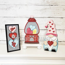 Load image into Gallery viewer, Standing I Chews You Gumball SVG File | Laser Cut File | Glowforge | Valentine Gnome SVG | Love SVG | Valentine svg | xoxo