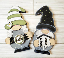 Load image into Gallery viewer, Interchangeable Gnome Boy & Girl Base SVG File | Laser Cut File | Gnome SVG File | SVG | Gnome | Gnome Shelf Sitter | Seasonal Gnome svg