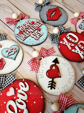 Load image into Gallery viewer, Valentine Ornament SVG Laser File | Valentine Laser Cut Files | Laser Ornament SVG | Glowforge | Valentine Ornaments | Valentine Laser SVG