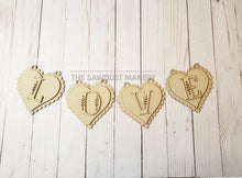 Load image into Gallery viewer, Love Valentine Banner SVG | Laser Cut File | Glowforge | Valentine's Day SVG | Valentine Heart SVG | Banner | Love | Valentine | Be Mine